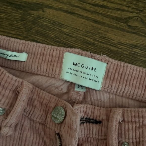 Mcguire Corduroy Pants with Flared Bottoms - Picture 3 of 3